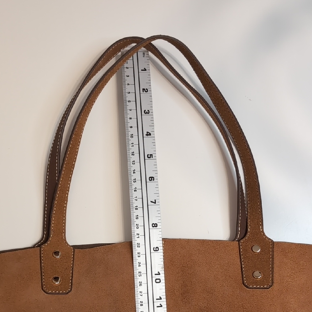 J. McLaughlin Brown Suede Tote Bag - Picture 10 of 10